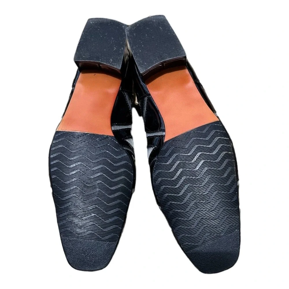 Air Flex Shoes Womens Size 7.5 M‎ 151256 Slip-On Black White Geo 2